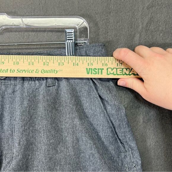 Under Armour Heat Gear Men's Shorts 34 loose fit Heathered Gray Performance Golf - Picture 3 of 13